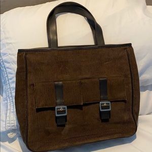 Max Mara corduroy bag